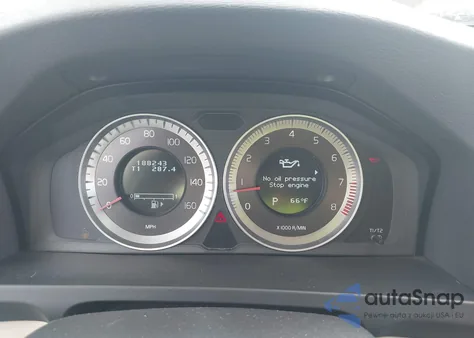 2012 Volvo S60 T5 from USA, damaged, VIN YV1622FS1C2125634